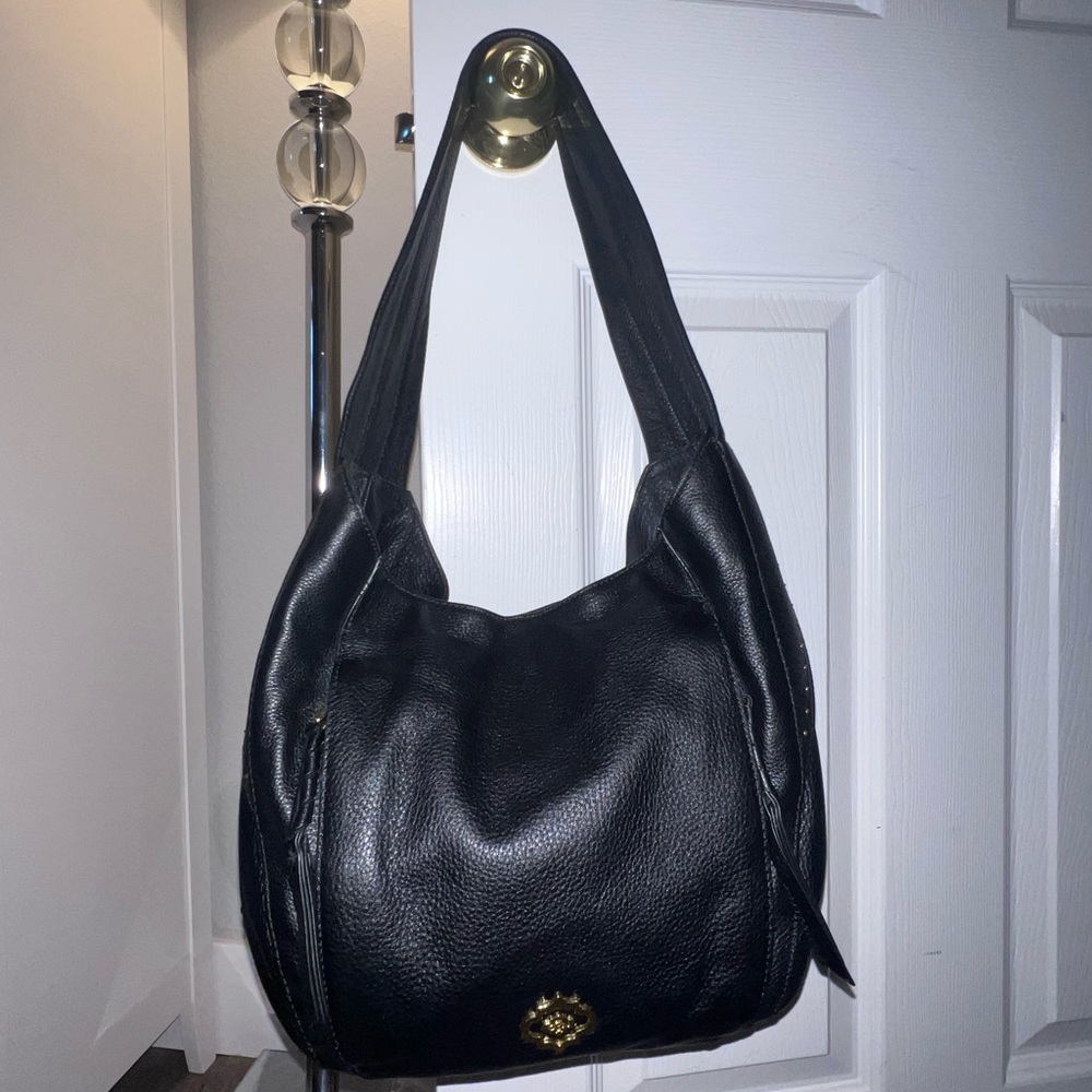Black Leather OR yanny bag